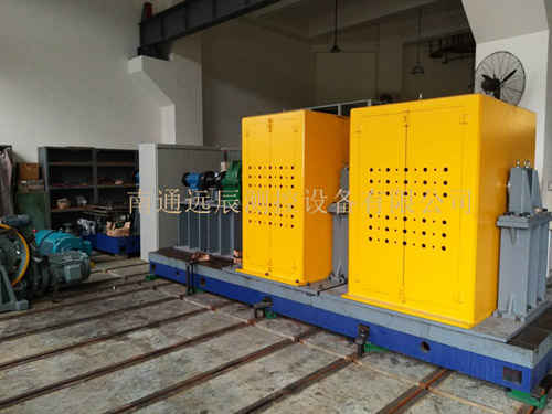 上海交大電梯檢測中心 10kNm曳引機測試
